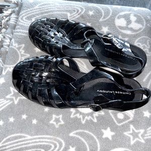 Black Jelly Shoes